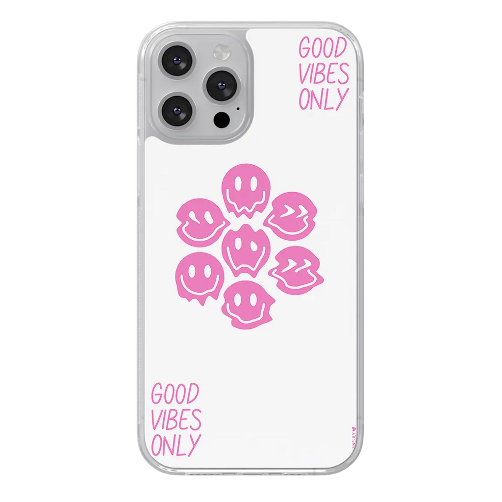Coque de Téléphone Smiley Rose | OhMyCase x Jolane