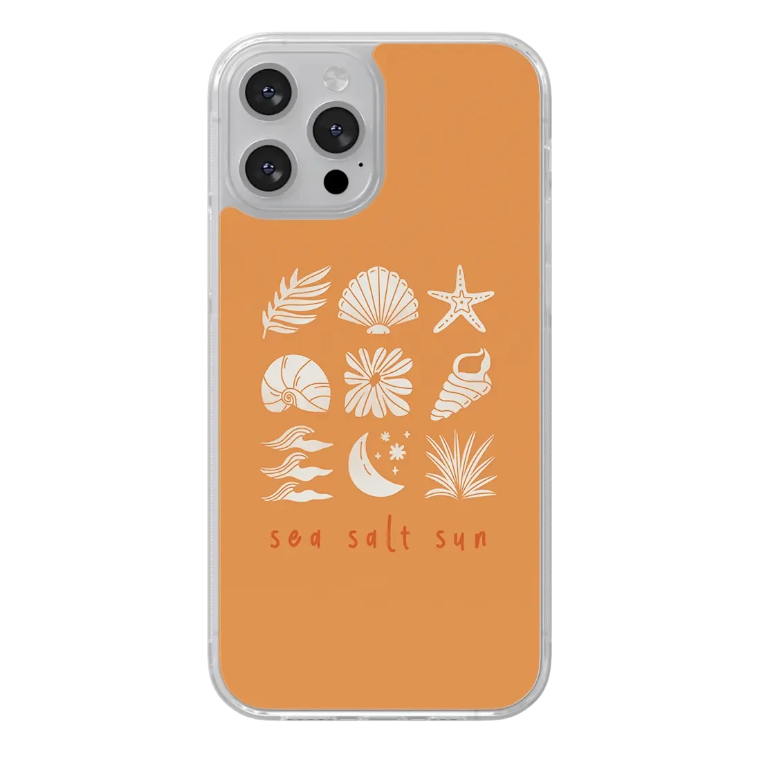 Summer Seashells Terracotta - Eva Corbisier