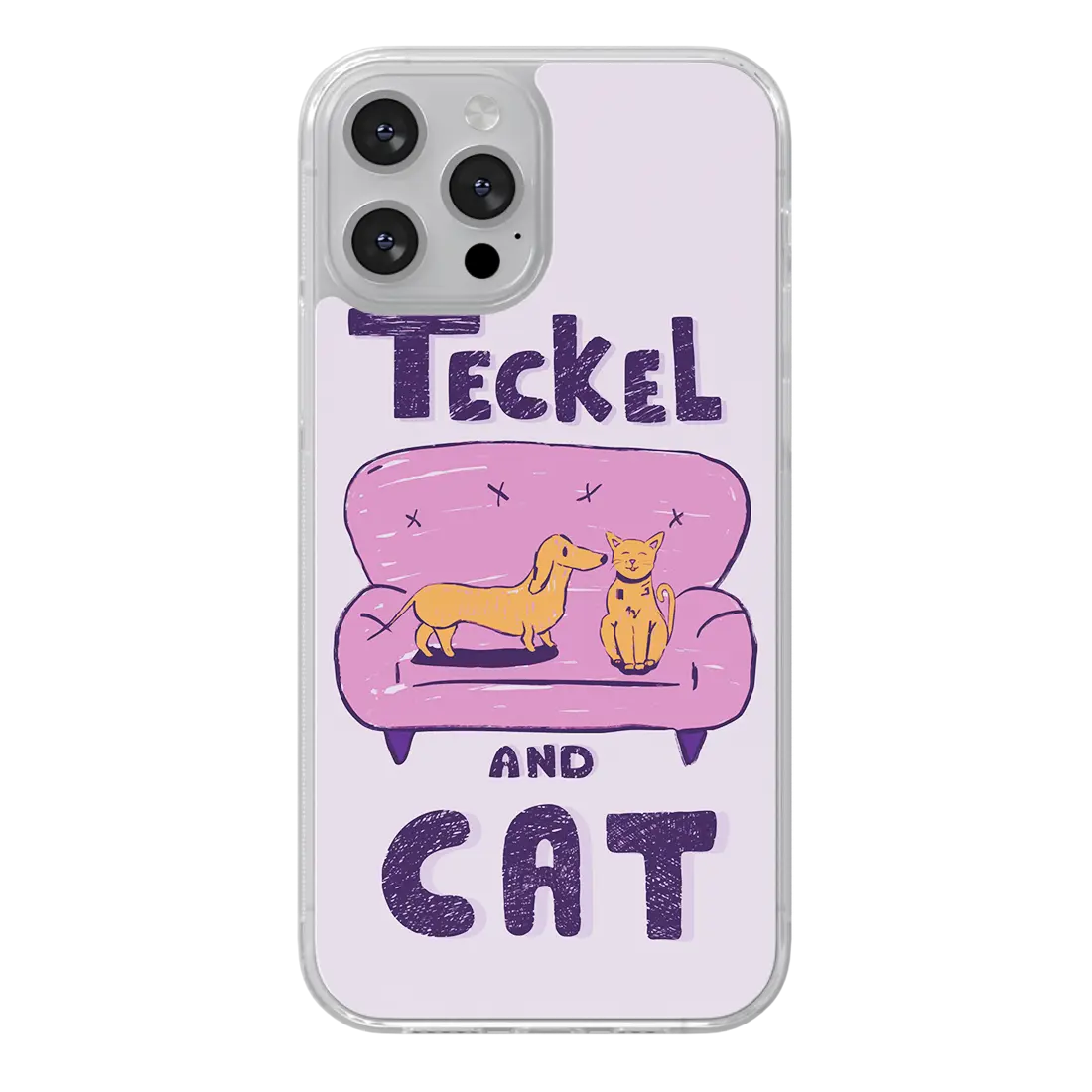 Teckel and cat - Studio Cfy