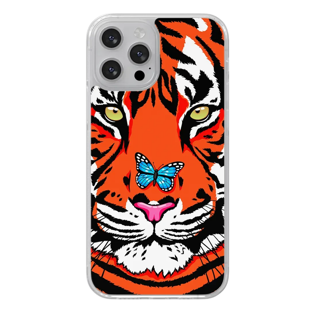 Tiger and butterfly - Jenny Rattina