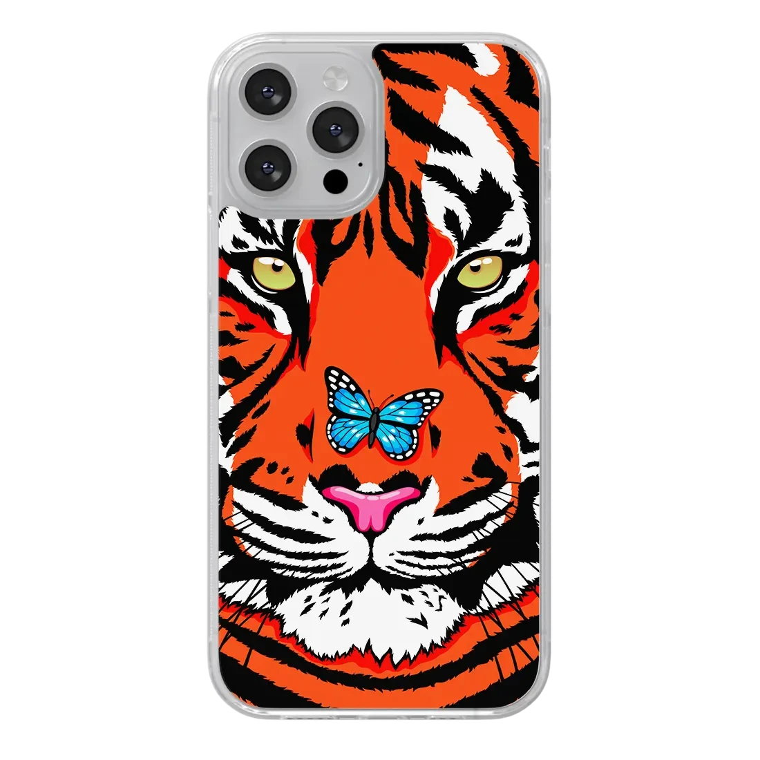 Tiger and butterfly - Jenny Rattina