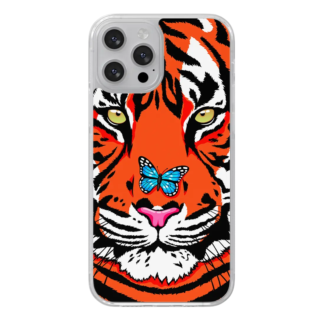 Tiger and butterfly - Jenny Rattina