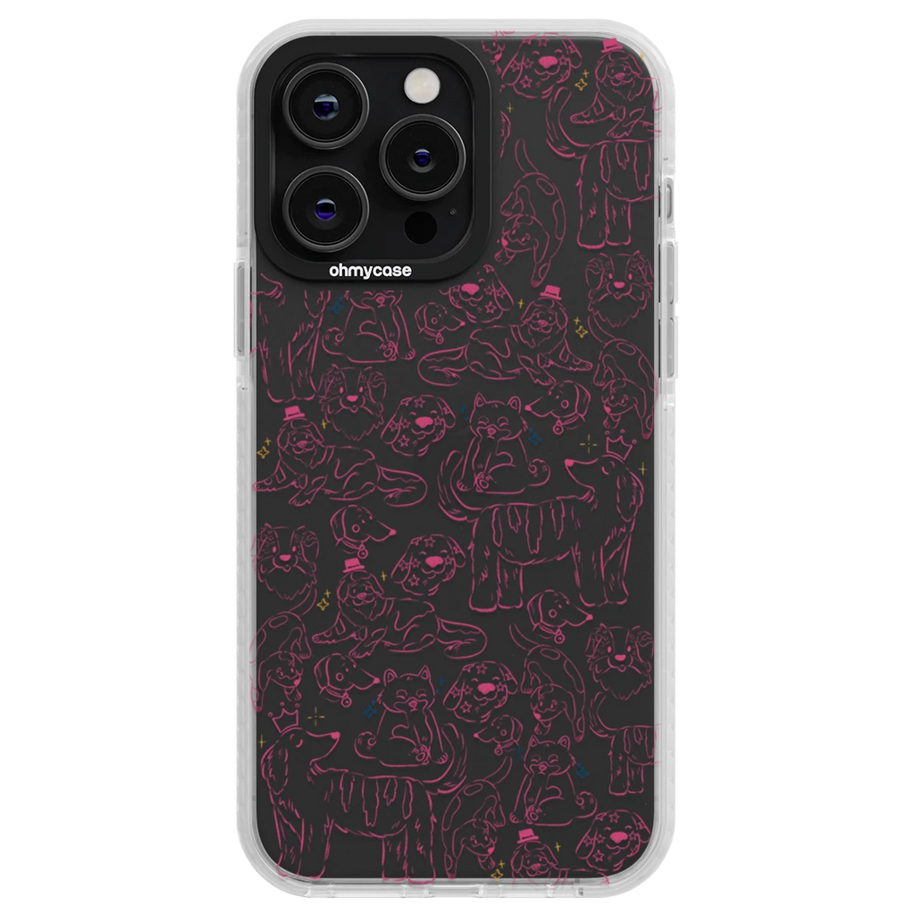 We love pink dogs - JulieBillu