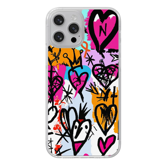 Hearts Graffiti - Wamdesign