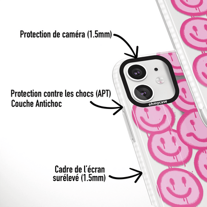 Coque - Rebellious Pink - OHMYCASE