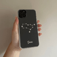Coque - Astro Gémeaux (noir) - OHMYCASE