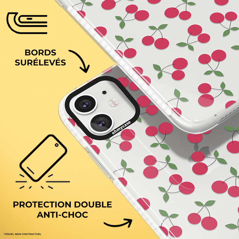 Coque - Cerises - OHMYCASE