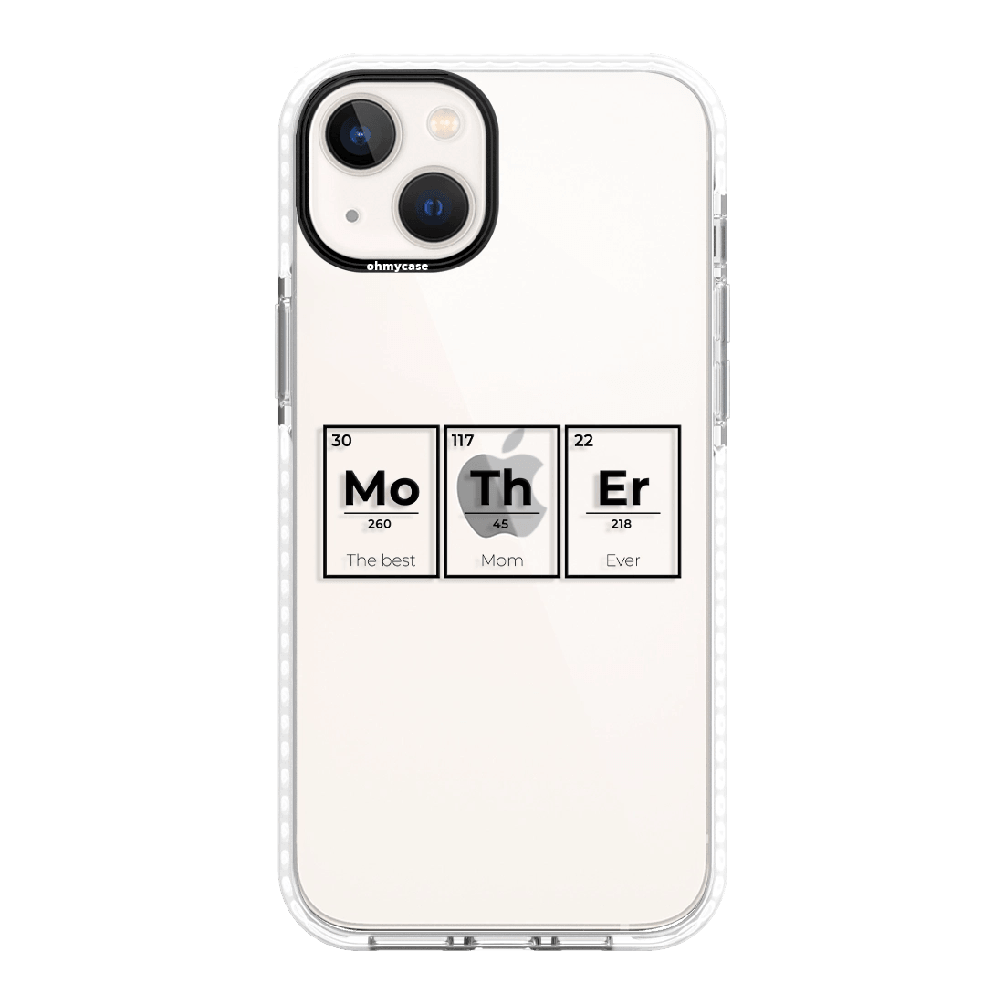 Ohmycase - Coque Mother Day Mother Chimie ( Noir )